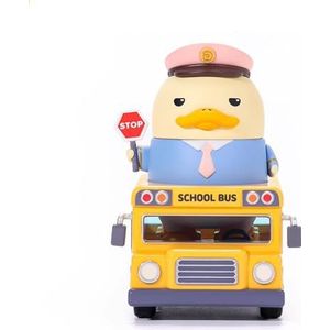 Aven Rabbit Duckoo School Bus Serie Figuur Speelgoed Populair Collectible Leuke Kawaii Speelgoed Figuren Doos Gift voor Kerstmis Verjaardagsfeest Vakantie