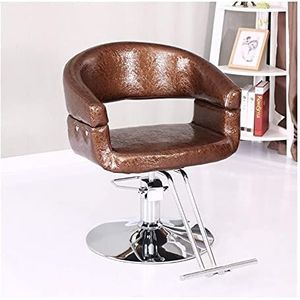 Renovatie Huis Salon Stoelen voor Kapper Salon Stoel Lift Roterende Kapper Stoel Mode Kapper Shop Kapsalon Gewijd Kapsel Down Tattoo Stoel Shampoo Schoonheidssalon Apparatuur (kleur: A)