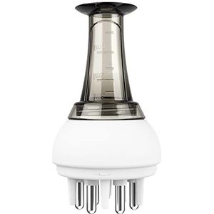 Hoofdhuid Applicator Kam 4ml Handige Meerdere Functies voor Reizen Thuis Mannen Wit