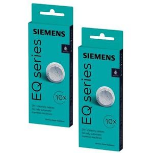 Siemens EQ.series TZ80001A Reinigingstabletten 22 g, voor het beste aroma (verpakking van 2)