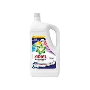 Ariel Professional Vloeibaar Wasmiddel voor Kleurbehoud - 1 Fles van 5 Liter - 100 Wasbeurten - Tegen Verkleuringen en Vlekken - Anti-grijs - Zachte Stoffen - Felle Kleuren - Geconcentreerde Formule - Hoge Wasprestatie - Geschikt voor Machinewas - color