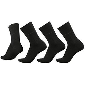 Bugatti - Vrijetijdssokken - Zwart - Set van 3 paar