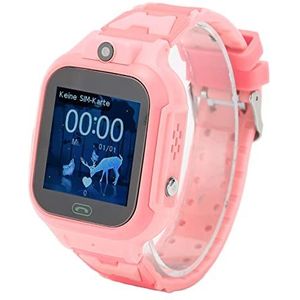 4G Smart Watch-telefoon voor Kinderen met HD-touchscreen, 2-weg video- en Spraakoproep, WiFi, HD-camera's, SOS, Klaslokaalmodus, Puzzelspellen voor Jongensmeisjes, IP67