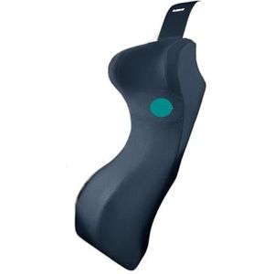 Car headrest Geschikt for rugleuningkussen Lendenkussen Taillesteun Geïntegreerd taillekussen Comfort (Color : 1pcs C neck)