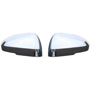 Voor Mitsubishi Voor Outlander 2022 2023 ABS Chrome Achteruitkijkspiegel Covers Achteruitkijkspiegelafdekking(Zilver)