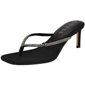 GUESS Maya-sandaal met hak voor dames, Zwart 001, 35 EU