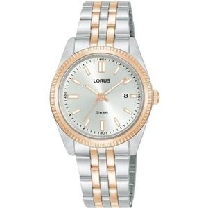 Lorus Vrouw Womens analoge Quartz horloge met roestvrij stalen armband RJ282BX9, roze