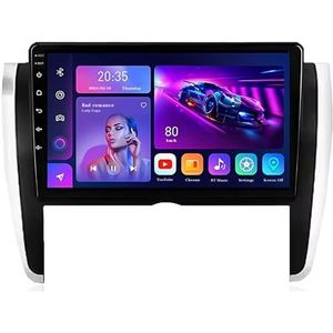 9"" 2 DIN Android 14 Autoradio Stereo voor Toyota Allion Premio T260 2007-2020 met draadloze CarPlay Backup Camera Stuurwielbediening GPS Navigatie Bluetooth(L100(2+32G))