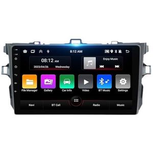 9 inch multimediascherm Android Intelligent System compatibel met Toyota Corolla 2006-2013(TY43M90S)