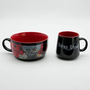 TOKYO GHOUL - Ken - Set petit-déjeuner bol 850ml & mok 380ml