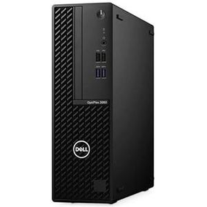 Dell PC 3080 SFF Intel I3-10100 RAM 16GB SSD 1TB HDMI WiFi W11 (gereviseerd)