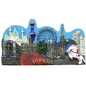 Reykjavik IJsland Koelkast Magneet Toeristische Souvenir Koelkast Decoratie 3D Magnetische Sticker Handgeschilderde Craft Collectie