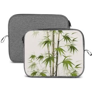 Laptop Sleeve Shockproof Laptop Case Waterdichte Laptop Tas Groene Natuur Plant Draagtas Reizen Computer Aktetas 13 inch