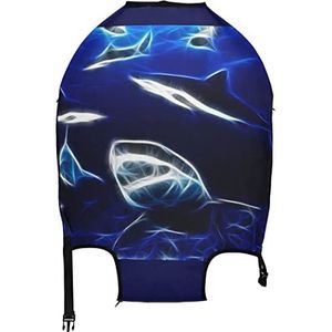 Koffer Cover Shark Travel Bagage Protector XL 29-32"", Multi12, XL 29-32 in