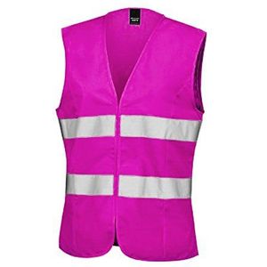 Result Dames R334f Hi-VIZ Tabard, Fluorescerend Roze, XL