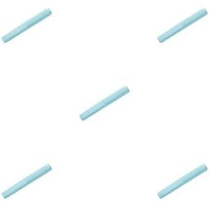 5 set haarstyling kam antistatische kappers haarknippen kammen fijne brede tand kapper thuis professionele kapperszaak blauw