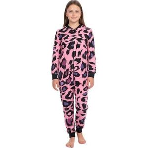 A2Z 4 Kids Katoen Onesie For Kinderen Onesie Pyjama Lounge - Cotton Onesie 154 Baby Pink._9-10
