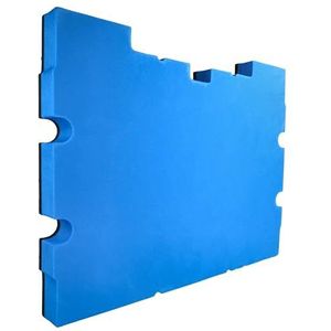 vhbw - Hardschuim Inzetstuk - Zwart-Blauw - Compatibel met Dewalt TSTAK III en IV