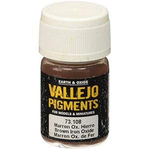 Vallejo 30 ml Pigmenten - Bruin ijzeroxide