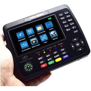 V10 Finder Pro+ Satellietzoekermeter DVB-S/S2/S2X/T/T2/C/H.265+AHD(8MP) versus ST-5150 Ws-6980 GTmedia V8 Finder2