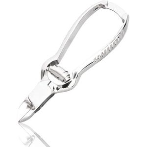 TITANIA Solingen Nageltang (14 cm) • zeer nauwkeurige roestvrijstalen nageltang voor harde nagels • scherpe, gladde snit • met bufferveer • nageltang voor teennagels en pedicure