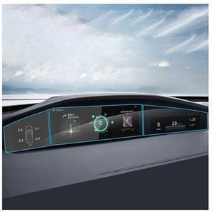 Displaybeschermfolie Voor Changan UNI-K 2021 2022 2023 2024 Navigatieschermbeschermer Gehard Glas Auto GPS Dashboard Film(3 Left Middle and Right Instruments)