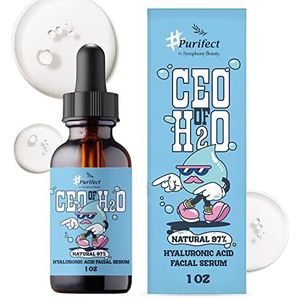 Purifect CEO of H2O Hyaluronic Acid 100 Facial Serum, Leaves Skin Supple and Glowing 30ml