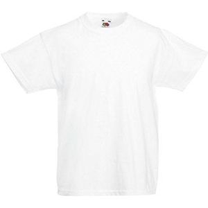 Fruit of the Loom Childrens/Kids Original Short Sleeve T-Shirt (3-4 Years) (White)