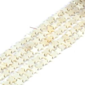 Natuurlijke Zoetwaterparel Schelp Vijfpuntige Ster Hoefijzerslak Shell Kralen Voor Diy Armband Ketting Enkel Sieraden Accessoires-Zoetwater Een 8mm-Half Strand