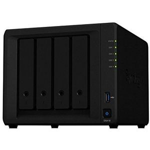 Synology DS418 12TB (4 x 3TB WD RED) 4 Bay Desktop NAS-eenheid