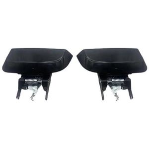 Autoportierhandgrepen Buiten Voor Nissan Voor Pathfinder R51 Exterieur Accessoires 82607-EA502/82606-EA502 Zwarte Auto Achter Links Rechts Deur Buitenste Handvat Auto Deurgreep Cover