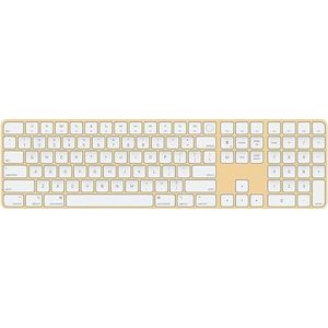 Apple Magic Keyboard with Touch ID and Numeric Keypad (QWERTZ German) Yellow (Refurbished)