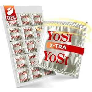 200 condooms van het merk YOSI - X-TRA - Extra sterke condooms
