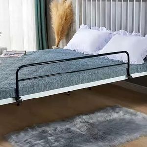 Verstelbare bedrail voor ouderen, stahulp aan het nachtkastje, clip-on medische bed-veiligheidsrails, bedveilige preventiegrijper, bedsteunstang, voor studentenslaapzaal zwangere vrouwen