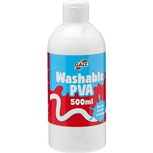 Galt Toys, Washable PVA Glue - 500 ml, Glue for Kids Art & Crafts, Ages 3 Years Plus
