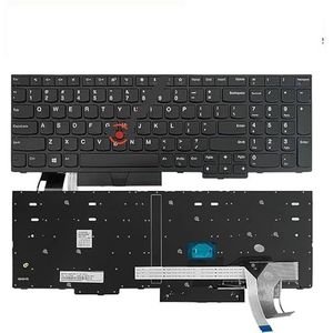 Laptoptoetsenbord voor Lenovo Thinkpad E580 E585 T590 E590 E595 L580 L590 P52 P53 P72 P73 R590 T15 P15S(Mouse Joystick)