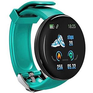 Stylebest Smart Horloge voor Vrouwen Mannen, D18S Full Touch Fitness Horloge Met Gezondheid Tracking, Hartslagmeter, Nieuwe Waterdichte Outdoor Sport Smart Horloge