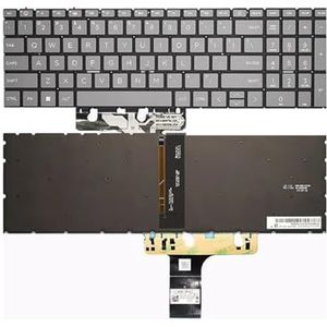 Engels laptoptoetsenbord voor HP 15-EG -EH -ER -FC -FD 15M-EH 17-CN -CP 17S-CU 470 G8 voor Star voor ZBOOK 15 PO(US Grey Backlight)