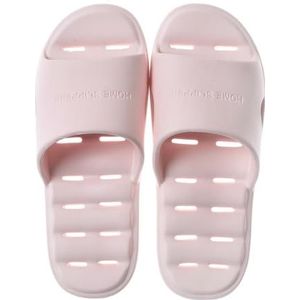 Sandalen, Badkamerpantoffels Dames Heren Hol Binnenhuis Huishouden Dames pantoffels(Pink,45 EU)
