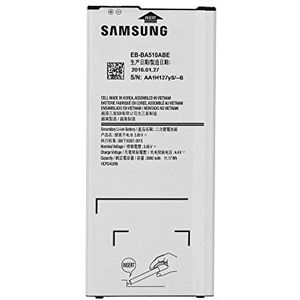 Originele accu Samsung Eb-BA510ABE met 2900 mAh capaciteit - snellader 2.0 voor Galaxy A5 2016 - bulk zonder box