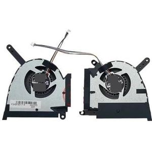 CPU GPU Fan 5V 12V for ASUS FX517 FX517Z FX517ZR FX517ZC AIR 2022 Laptop Cooling(5V CPU GPU)
