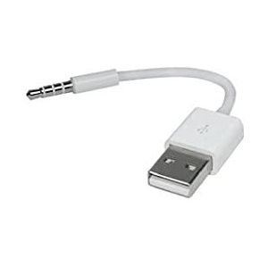 Vervangende speler USB Charger Kabel Professionele Sync Data Transfer Kabel Duurzaam 3.5mm Jack USB Power Kabel Compatibel met iPod ShuffleData Line