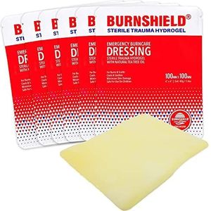 Burnshield 4"" X 4"" Burn Dressing, Steriel - 6 Count
