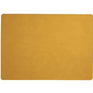 ASA 78553076 placemat, kunstleer, 46 x 33 cm, geel