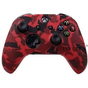 Controller hoesje | Geschikt voor Xbox One | Inclusief 2 Thump grips | Red camo