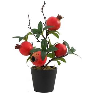Bureau Plant Decoratie Gesimuleerde Citroen Granaatappel Levensechte Kunstmatige Potplant Fruit voor Thuis