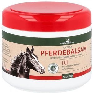 Herbamedicus Pferdebalsam Hot Warming & Ontspannend, 500 ml Balsem