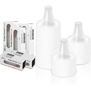 Set van 500 beschermkappen voor bruin, koortsthermometer oor, vervangende beschermkappen, voor alle Braun modellen oorthermometers