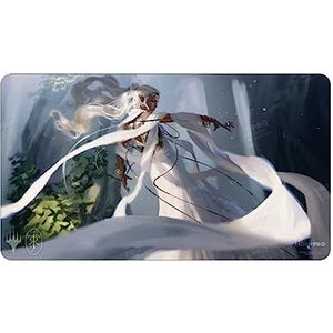 Ultra PRO - The Lord of The Rings: Tales of Middle-Earth Playmat Met: Galadriel for Magic: The Gathering Protect Cards Tijdens Gameplay, Gebruik als Mousepad & Desk Mat