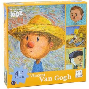 Today is Art Day - Museum Kidz - Vincent van Gogh Collectie - 4in1 - Puzzel
